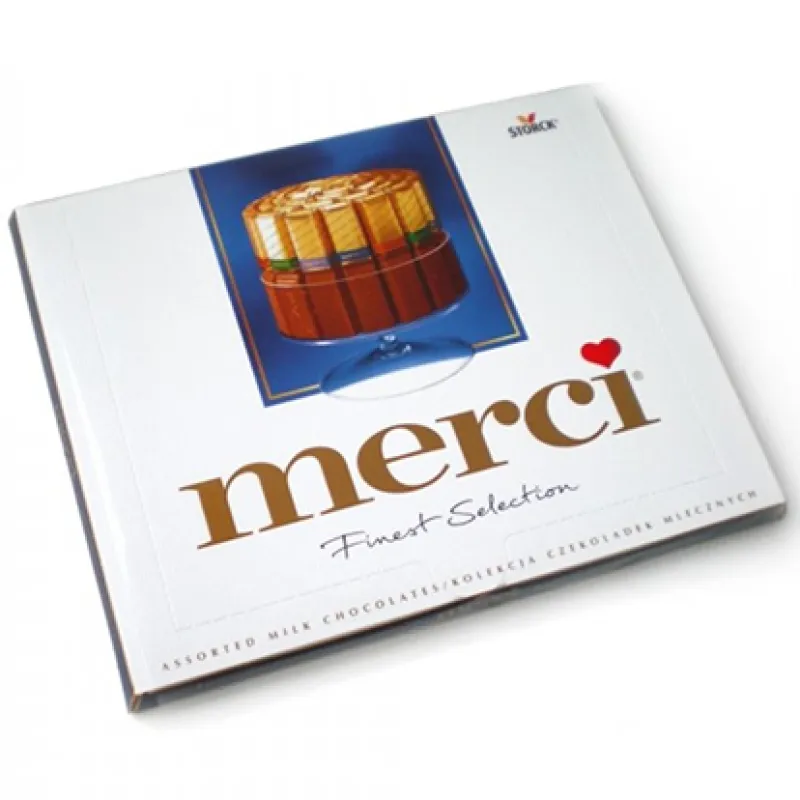 Букет Конфеты Merci 250 гр, доставка Белая Холуница